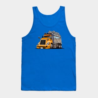 Cartoon truck Tank Top